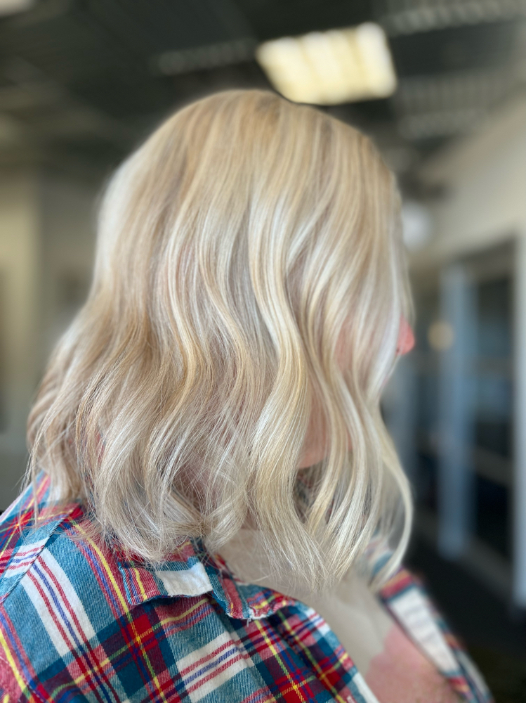 Partial Foil / Balayage + Cut