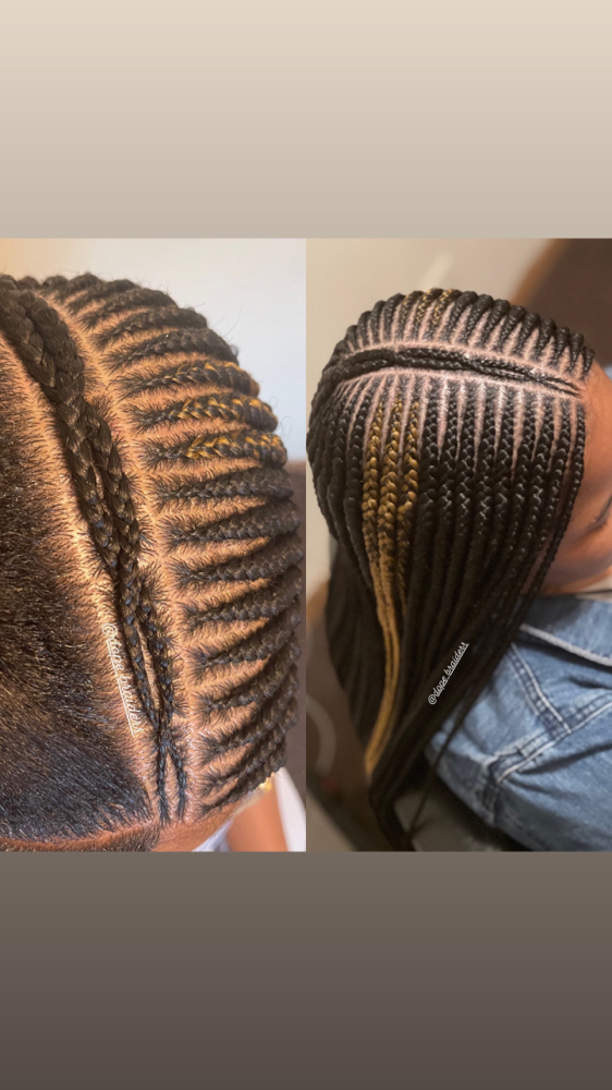 Indys Finest  Fulani braids (30 & 1B color mix)♥️ #neatbraid