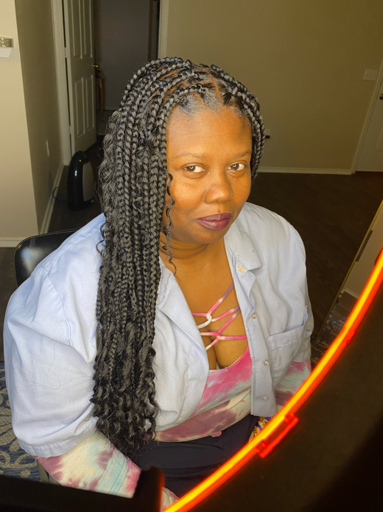 Bohemian Box Braids