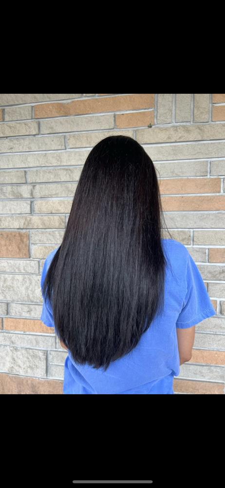 All Over Color and Haircut
