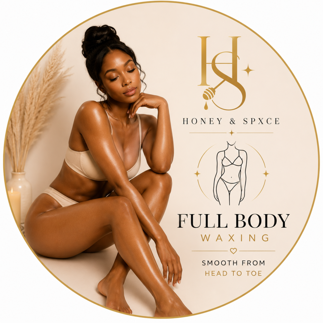 Full Body Wax Course at Honey & Spxce in Union, NJ