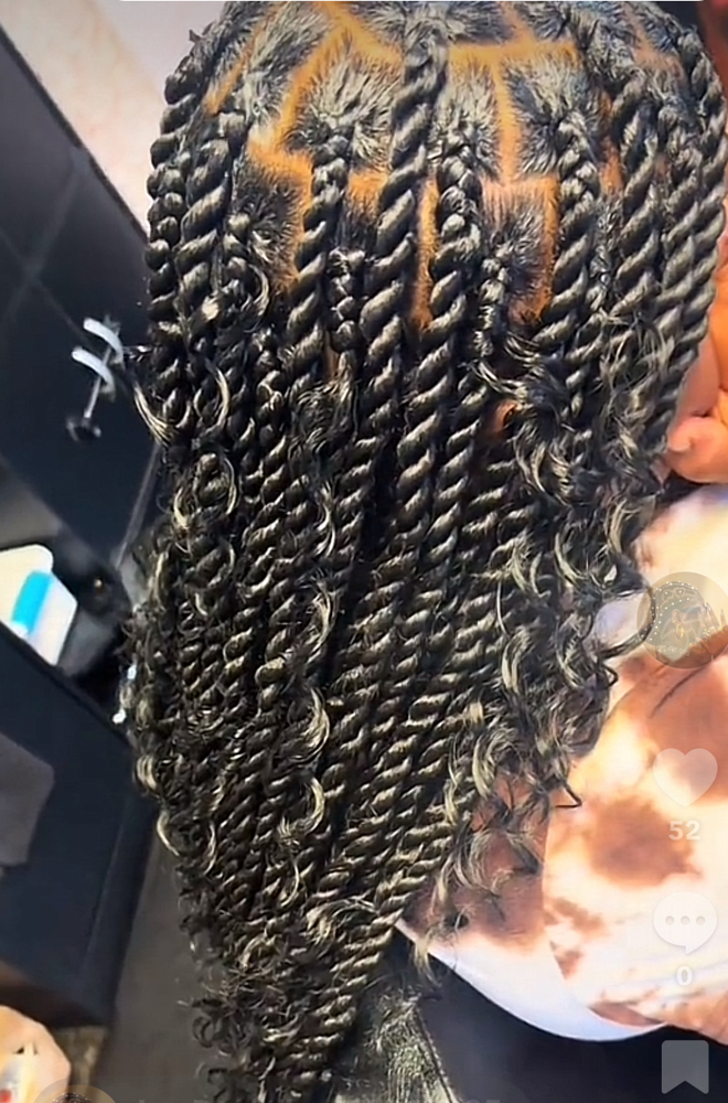 Boho Island Twist (Medium Parts) at DaniBraidsLLc in Columbus, OH