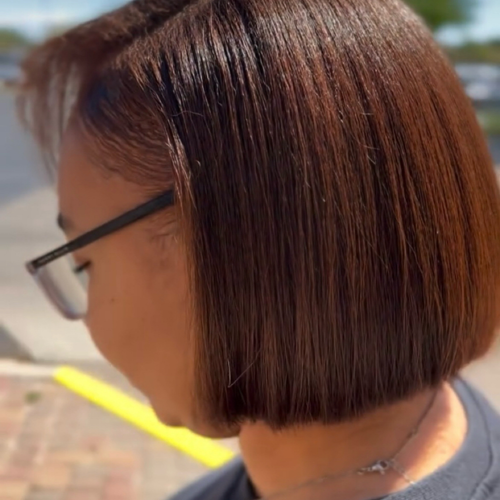 All Over Color w/ Cut and Style at Image Is Everything Salon