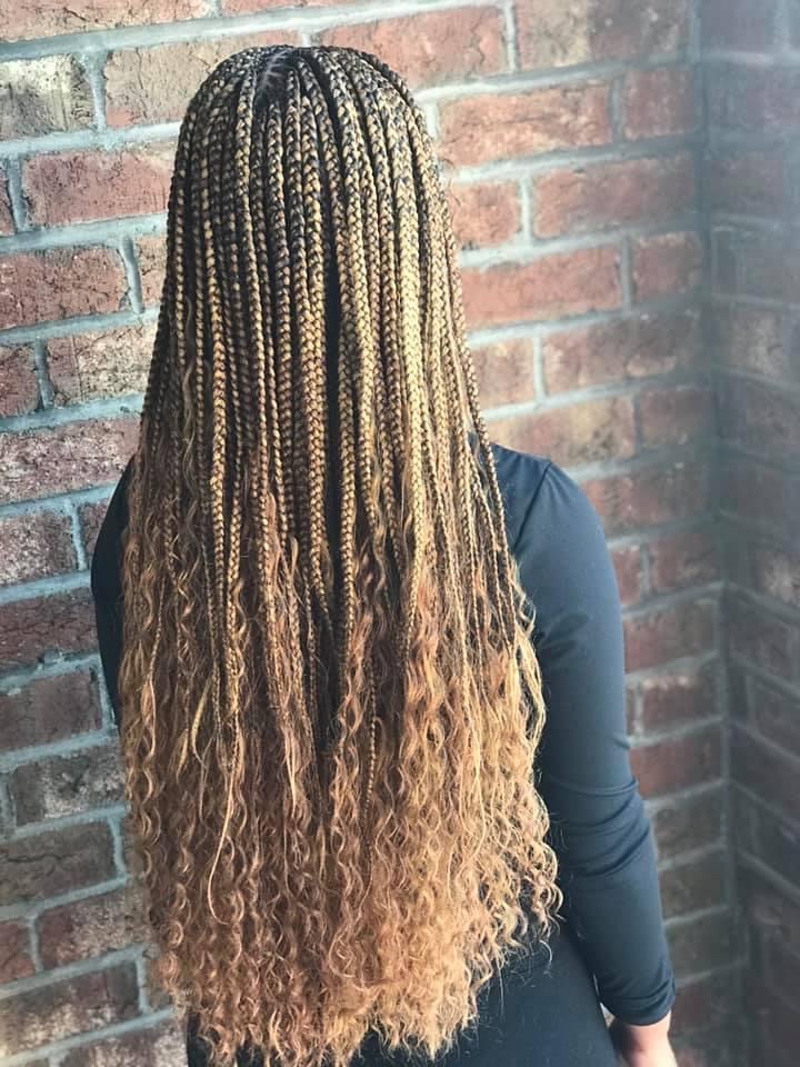 Tribals Singles w/ Human Curly Hair