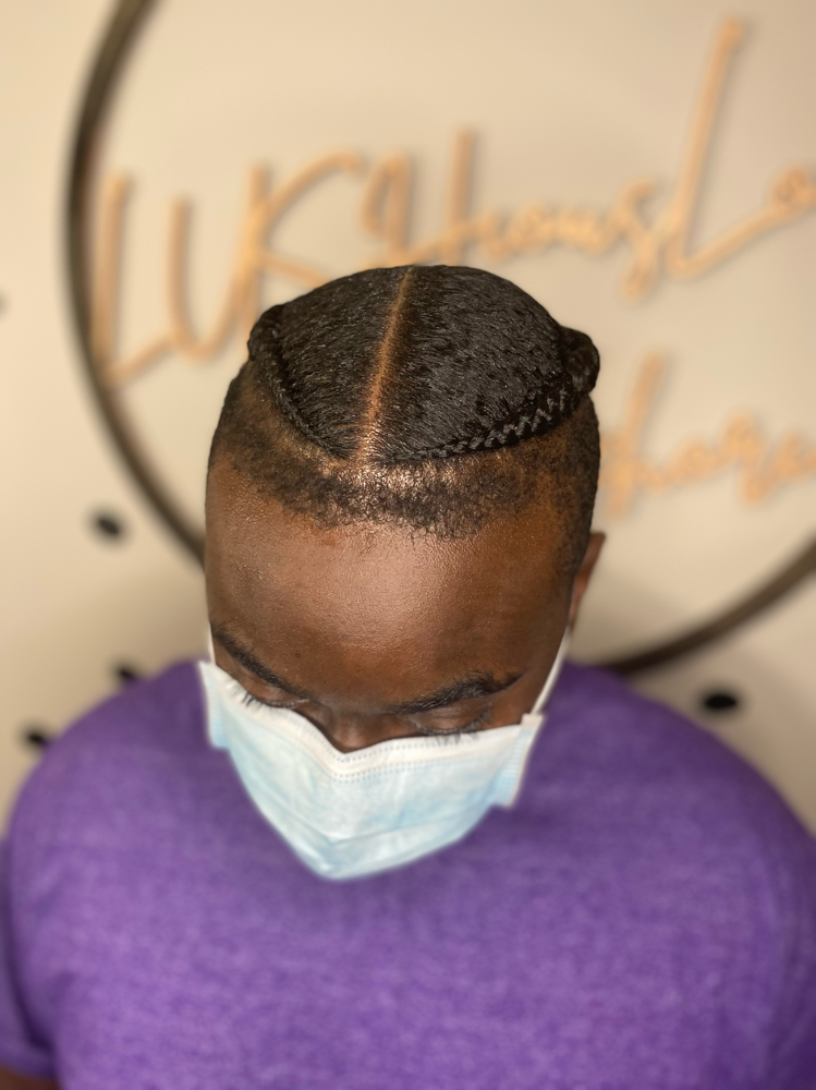 Top Of The Head Cornrows