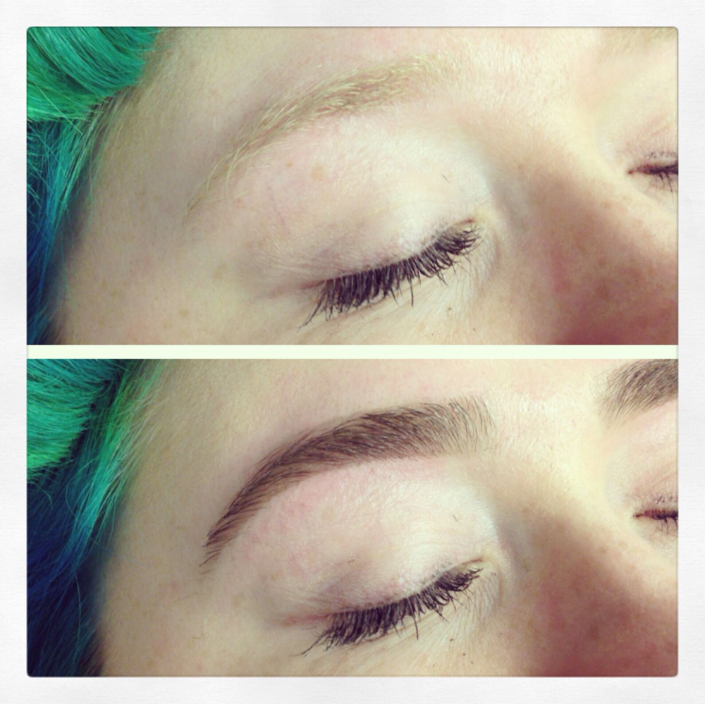 Eyebrow Tinting