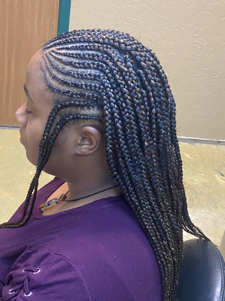 Tribal Braids W/knotless