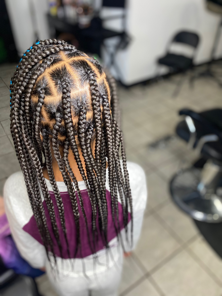 Kid Medium Knotless W Hair Age 5-10