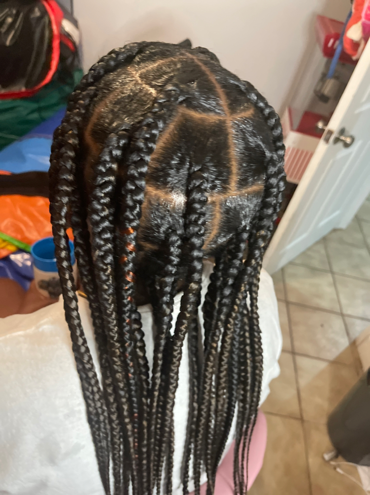 Jumbo knotless
