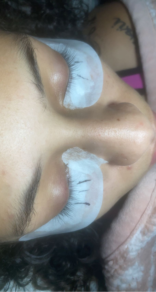 Eyelash removal at TheKiss:) in Harrisonburg, VA