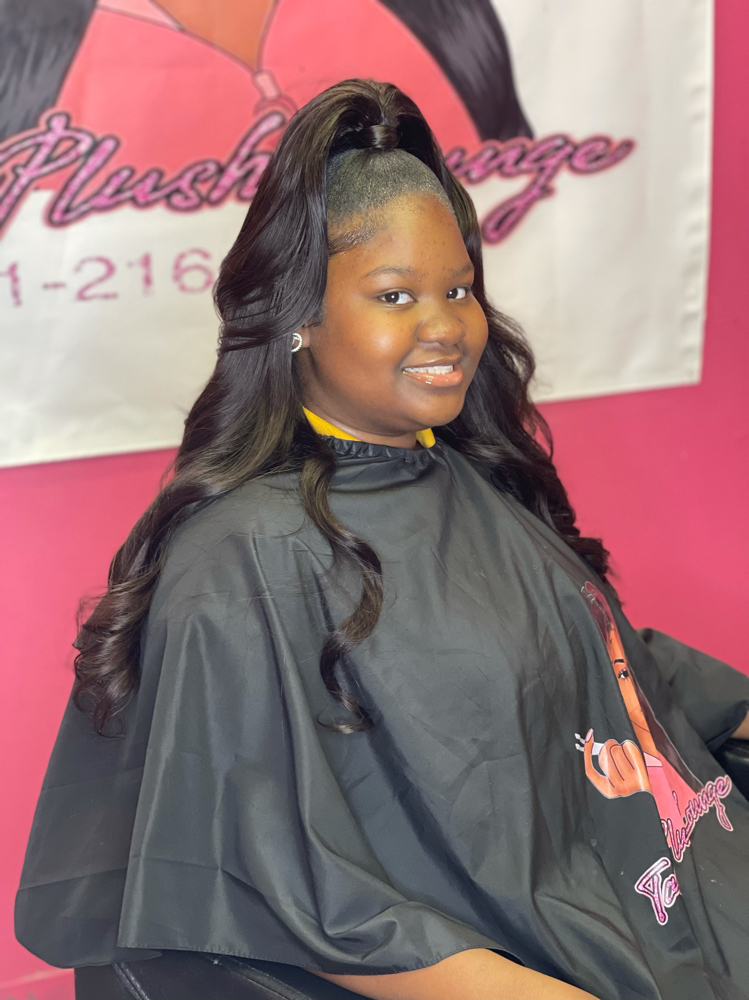 Half Up Half Down Glueless