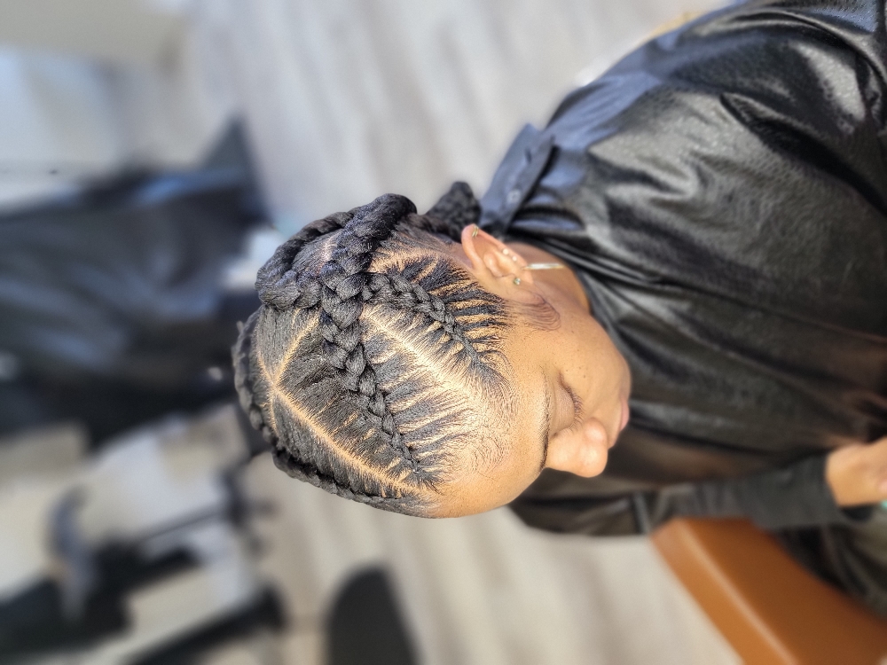 4 Feed in Braids