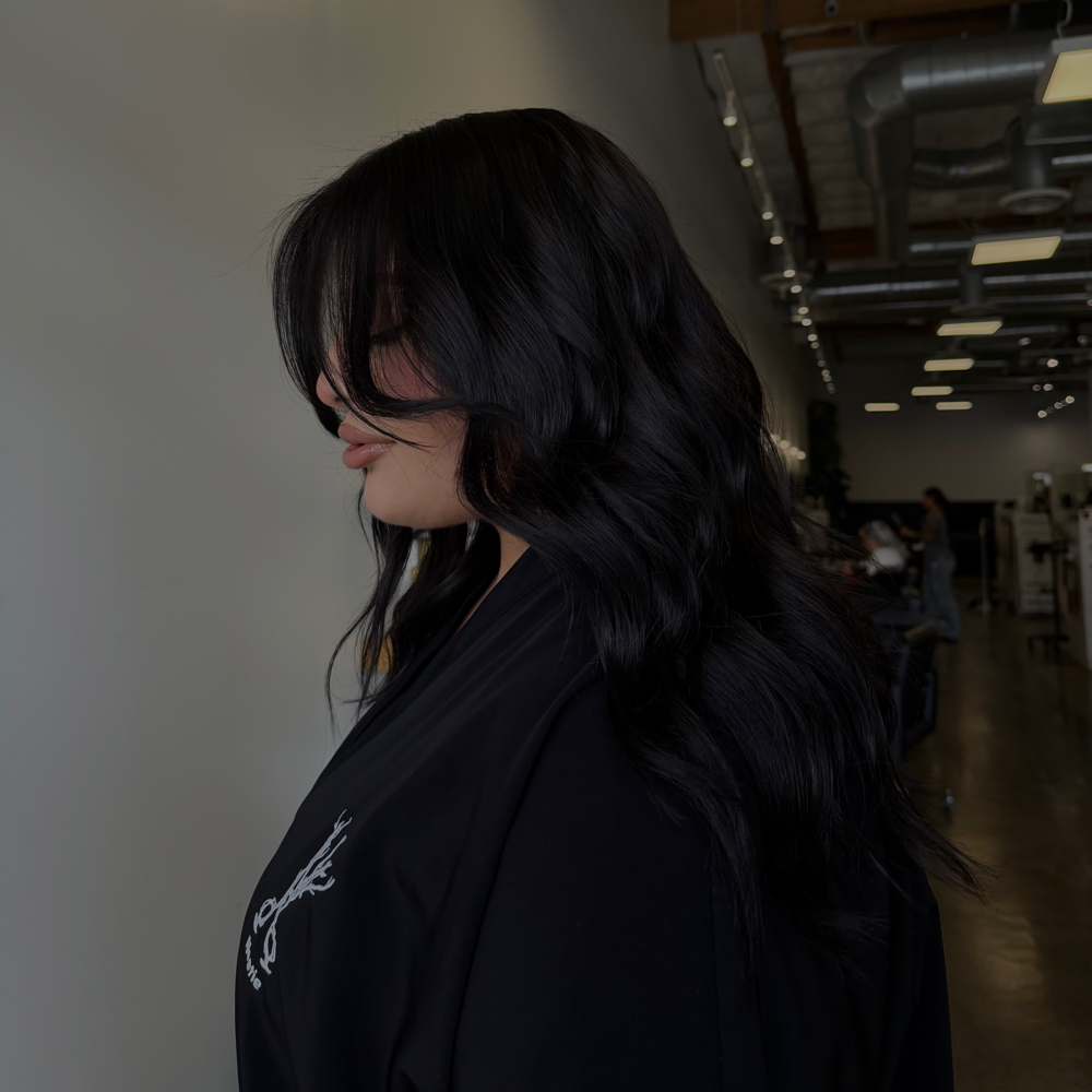 ROOT TOUCH UP - AB at The Nest Salon in Brea, CA