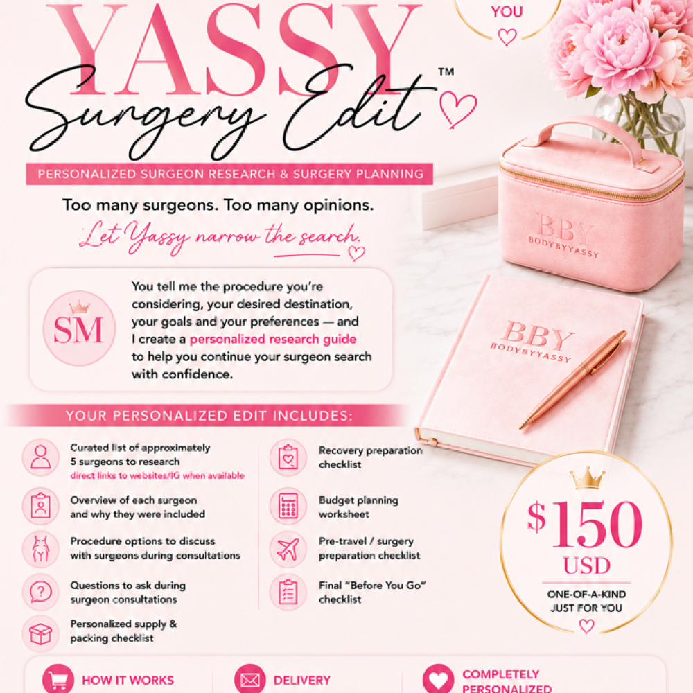 THE YASSY SURGERY EDIT at BodyByYassy in Cambria Heights, NY