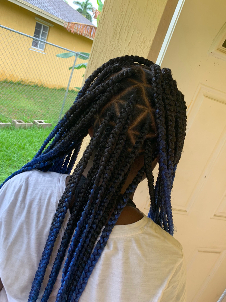 Triangle plaits