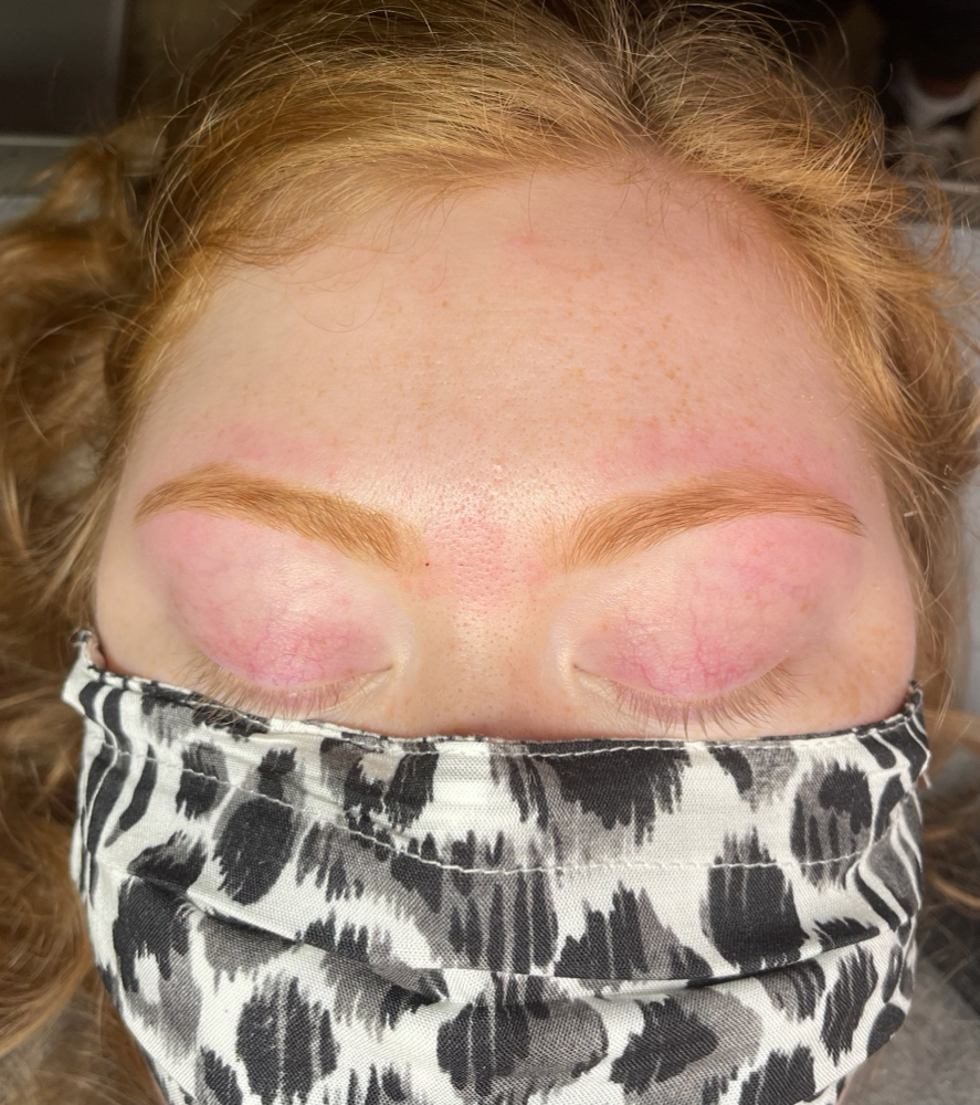 Brow Tint at K. Jules beauty in Charlotte, NC