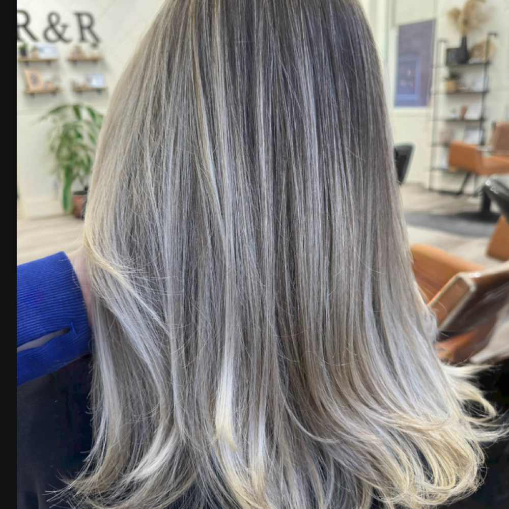 Partial Custom Blonde at Danielle Aleesa Beauty in Warsaw, NY