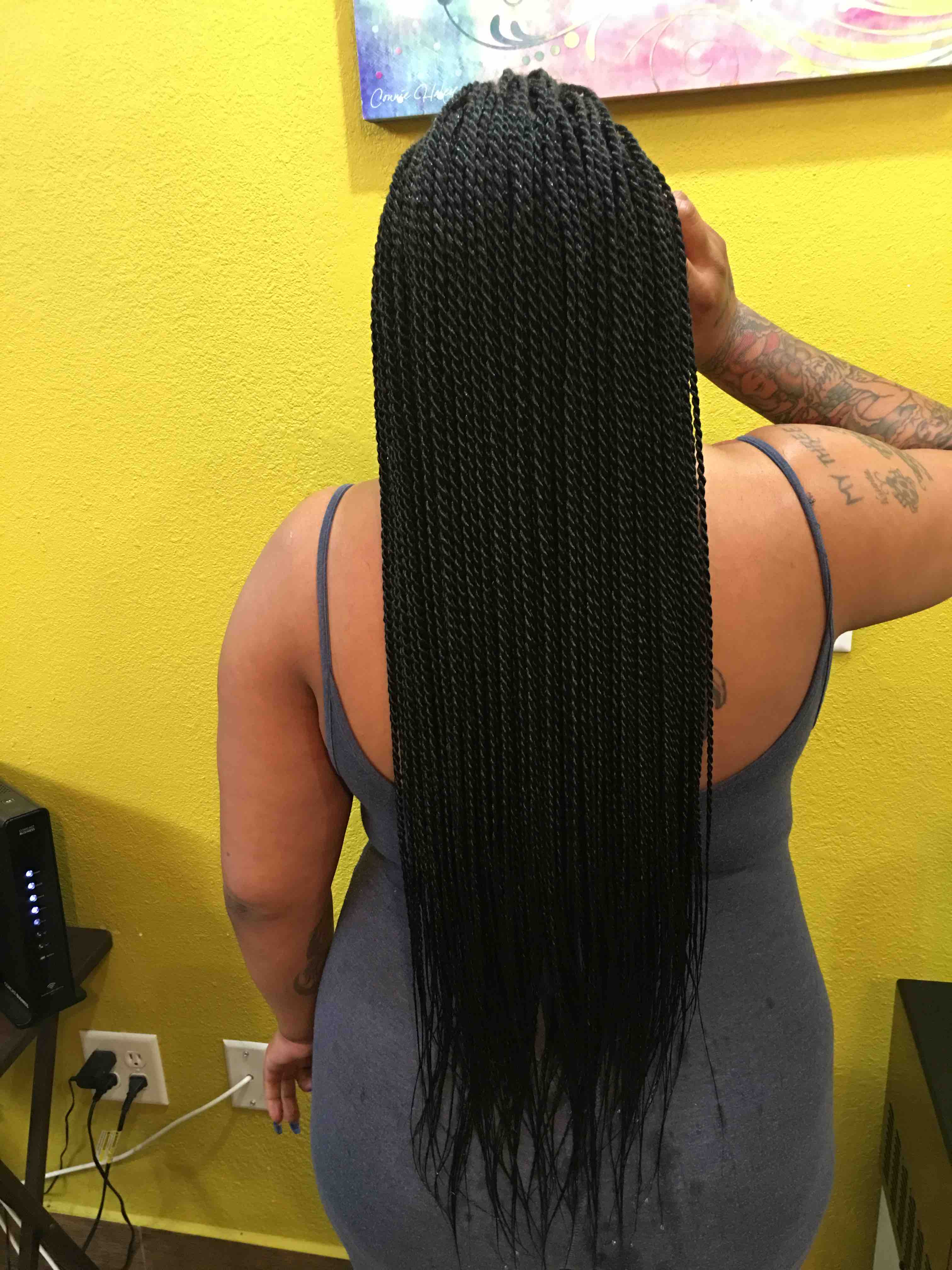 Rope Twist (mid Thigh)
