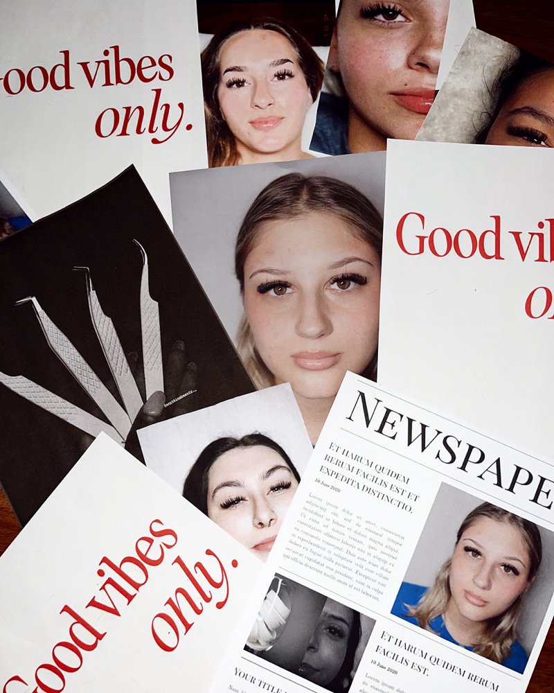 Facial analyzation Fill Lash set