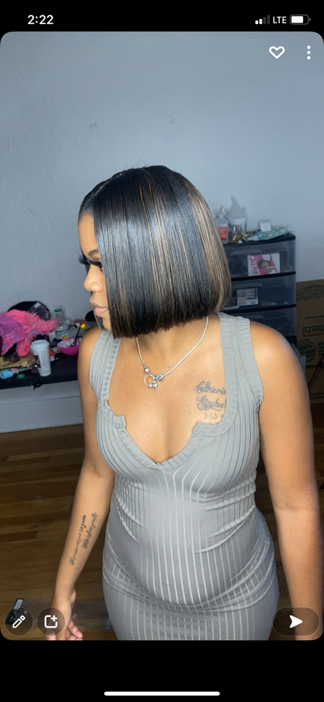 Natural Quick Weave Bob