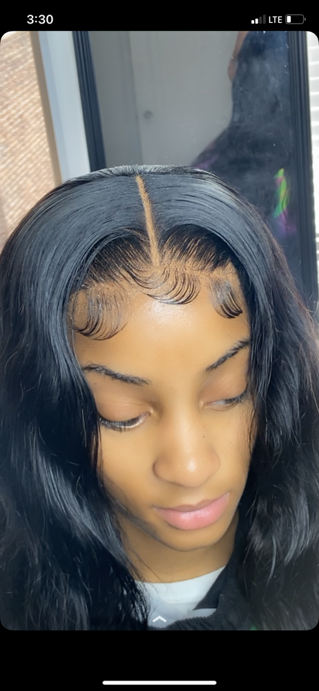 Illsuion Closure Wig Install
