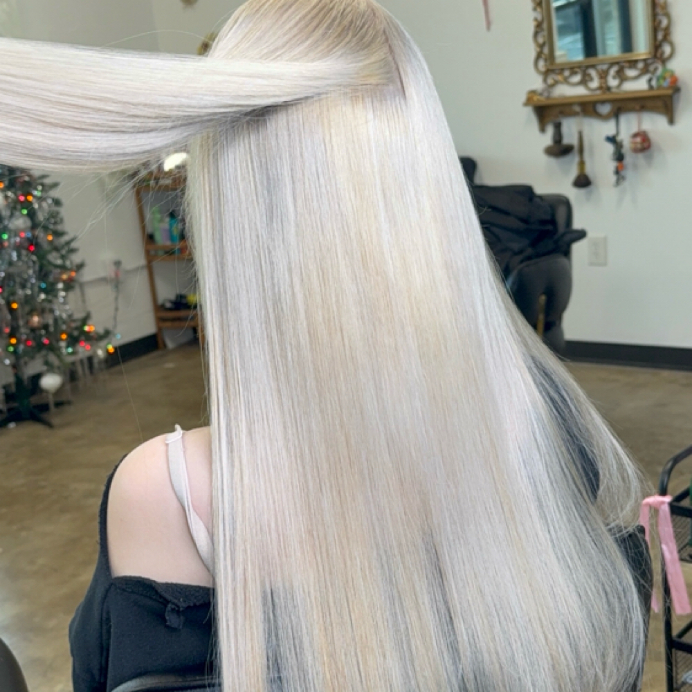 Global Bleach Out at SoftiHair in Dallas, TX