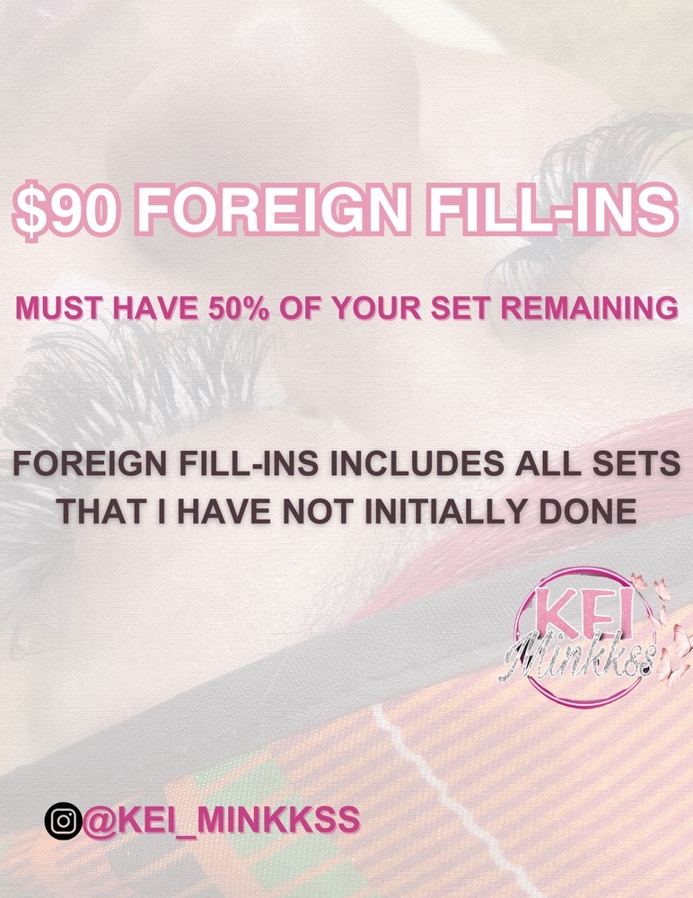 Foreign Fill