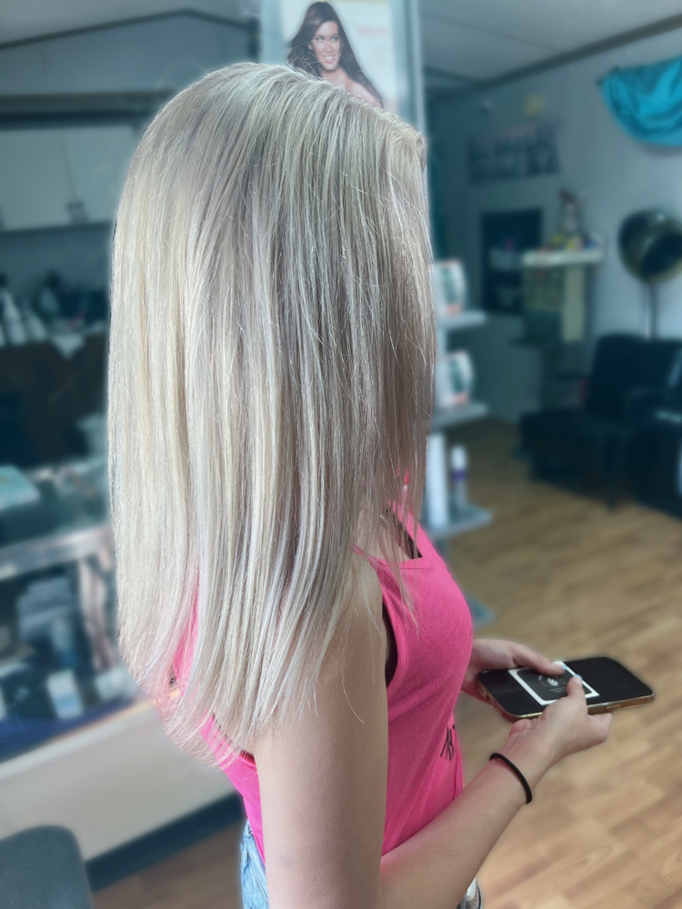 All Over Blonding