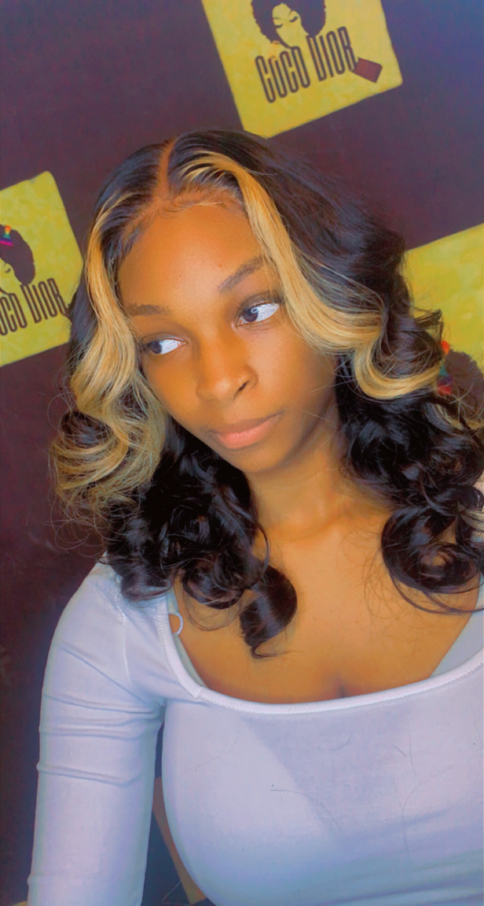 CLOSURE WIG INSTALL