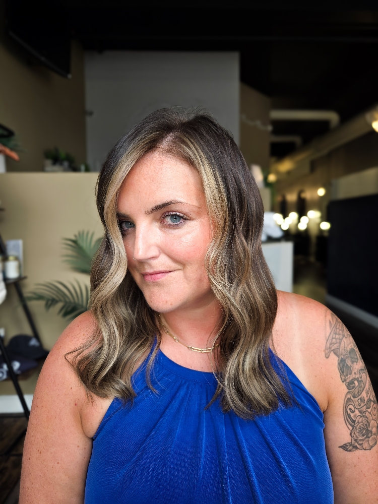 Faceframe Highlight+Blowdry