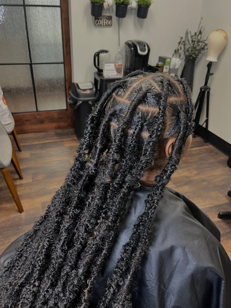 Large Distressed Locs