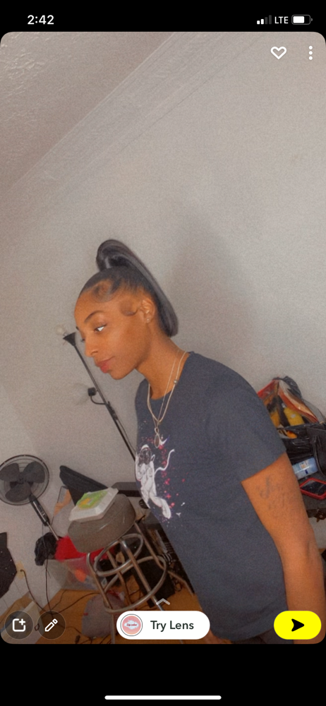 High Blunt Cut Pontail 😍