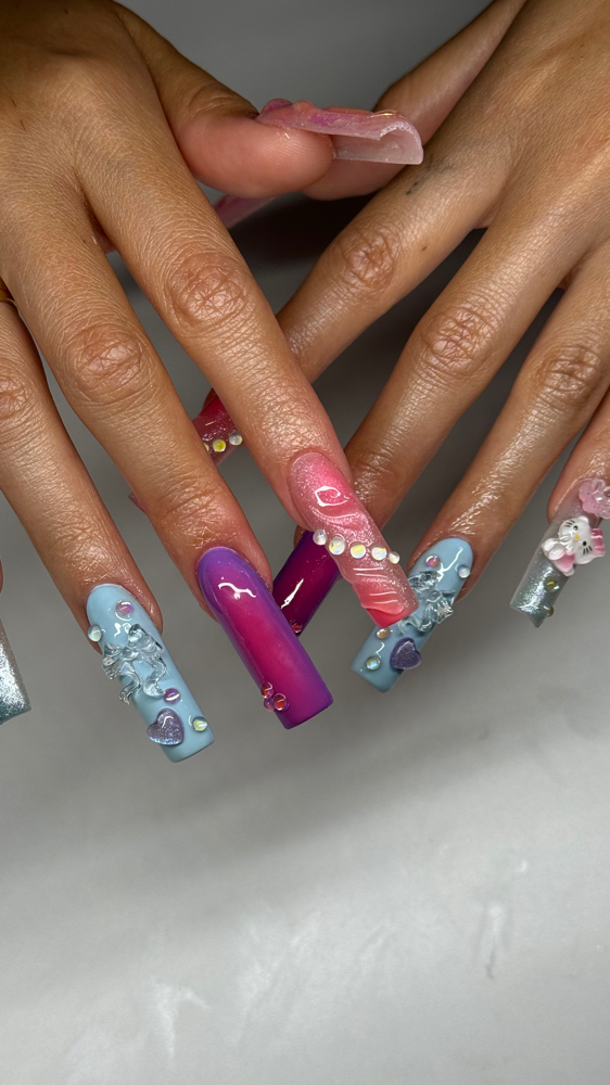 Long Acrylic