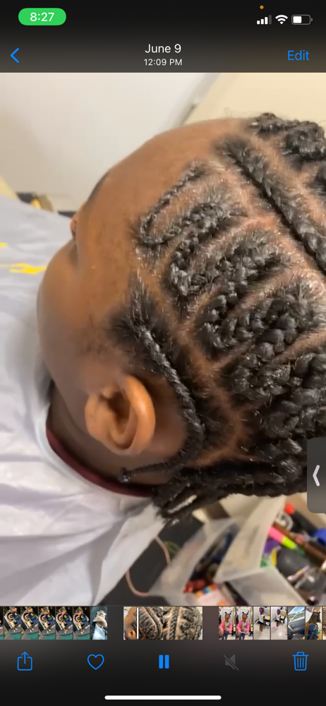 Mens Freestyle Braids