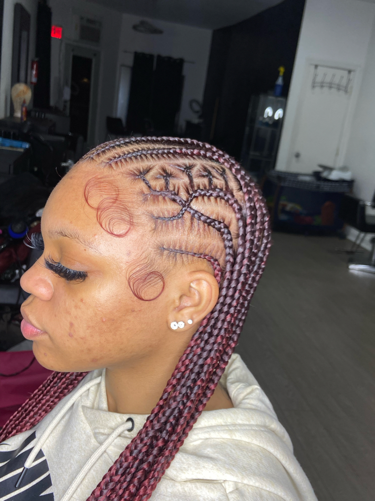 Freestyle Fulani Braids