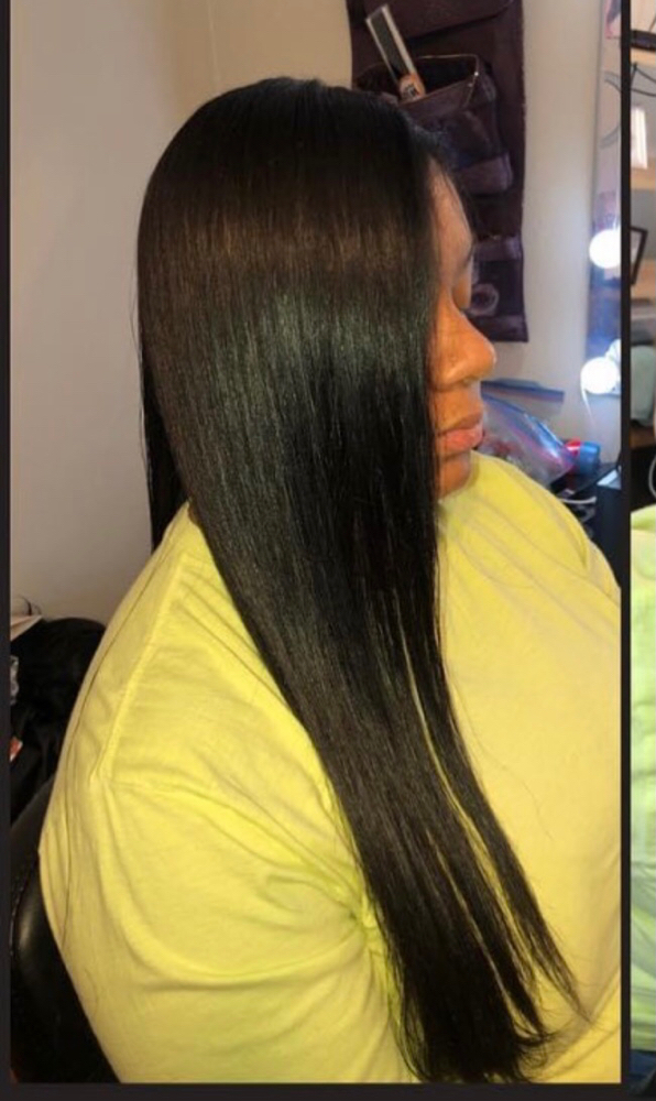 Flat Iron/silk Press at Revamped By Riki in Ok, OK