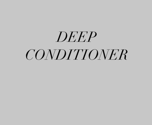 Masque/Deep Conditioner