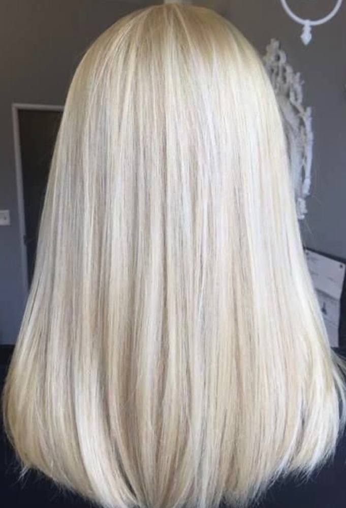Full Head Bleach & Tone