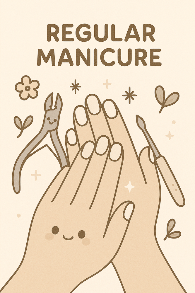 Manicure at Pristine Nails by Nini in Virginia Beach, VA