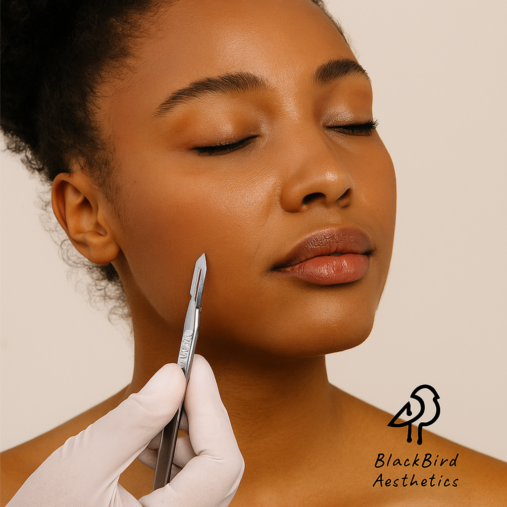 Dermaplaning Facial at BlackBird Aesthetics in Fort Worth, TX