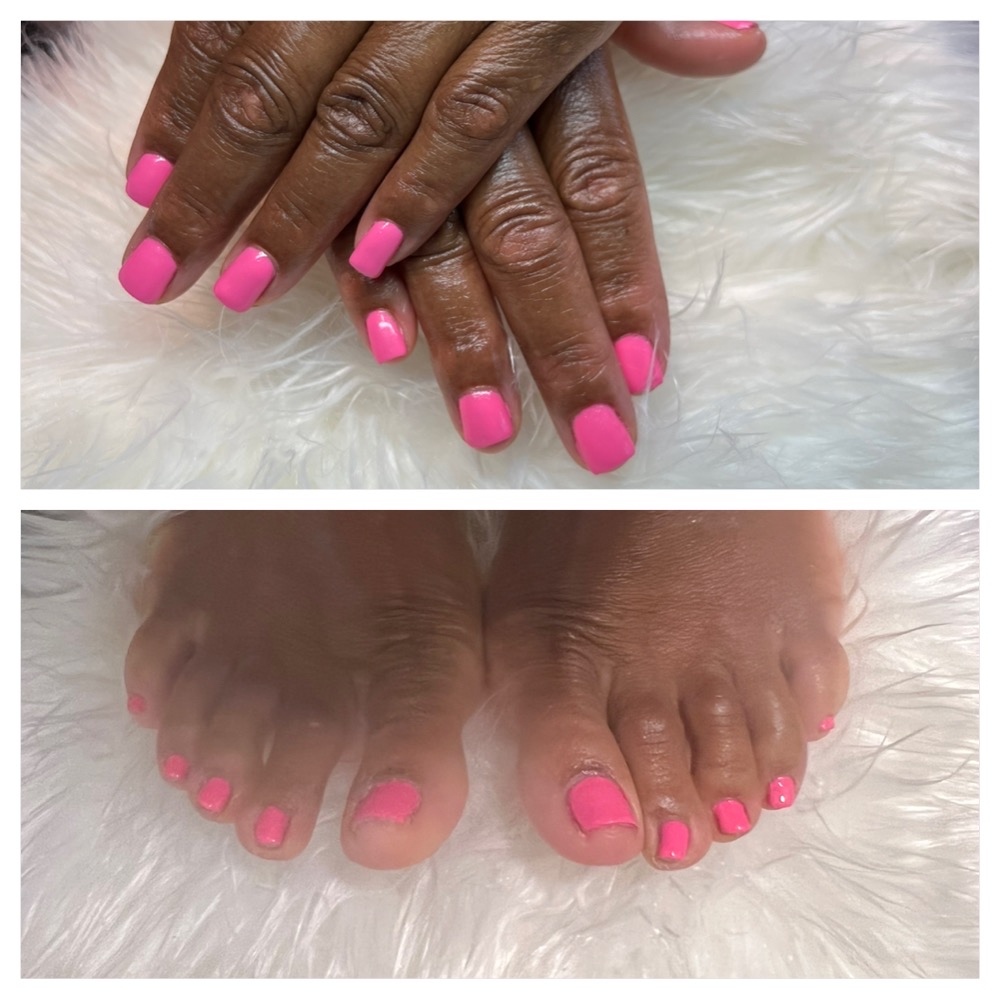 Gel Manicure & Pedicure (Combo)