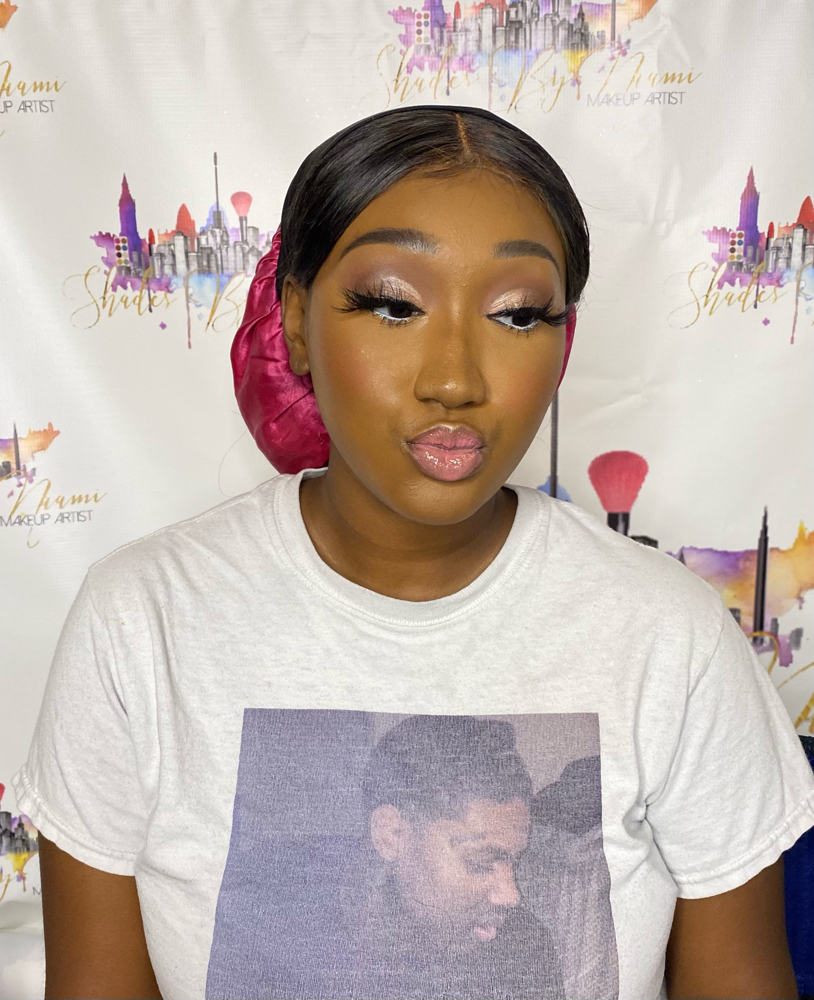 “Soft” Glam at ShadesByNaami in Philadelphia, PA