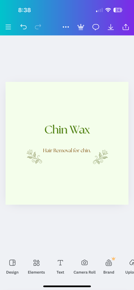 Chin Wax