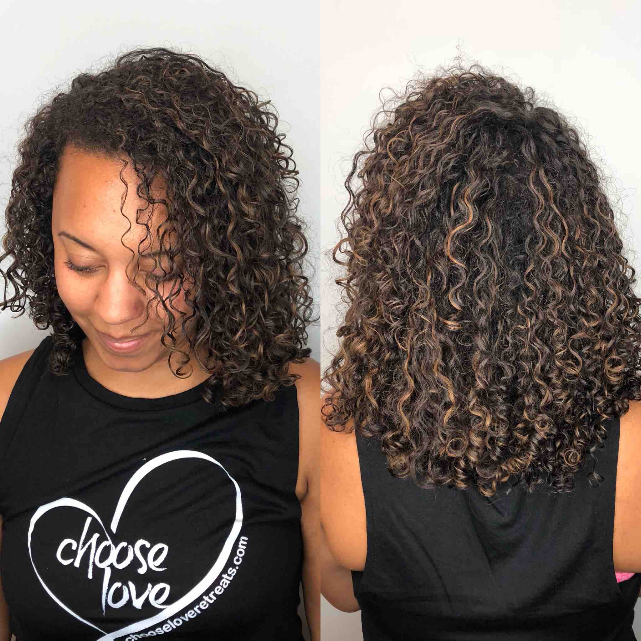 New Client Curl By Curl Cut