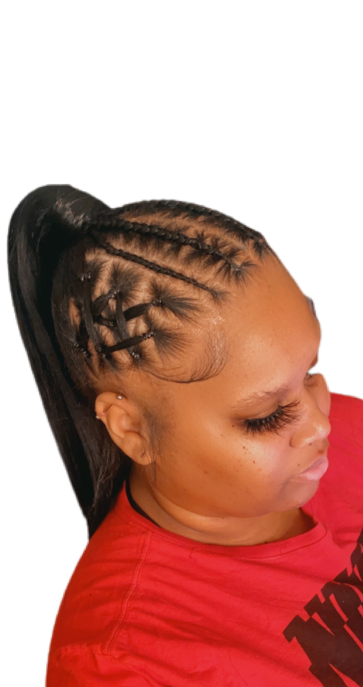 Pony With Braids