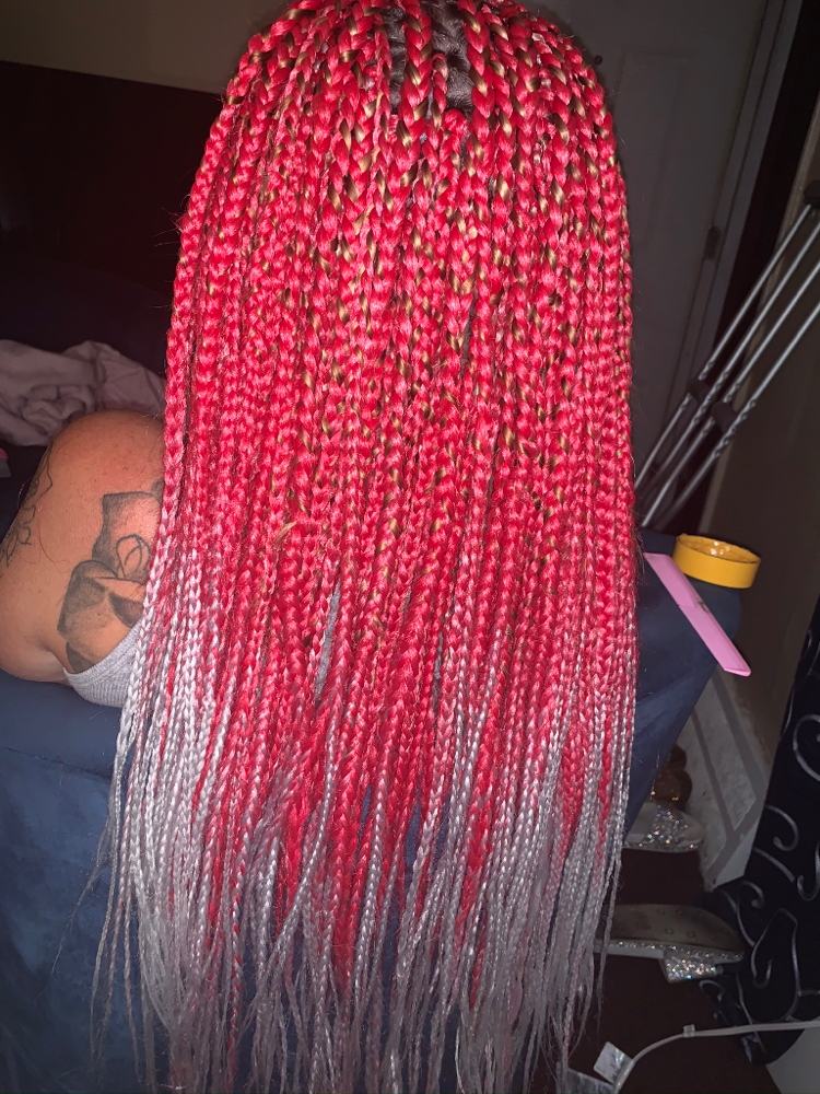 Box Braids-Medium