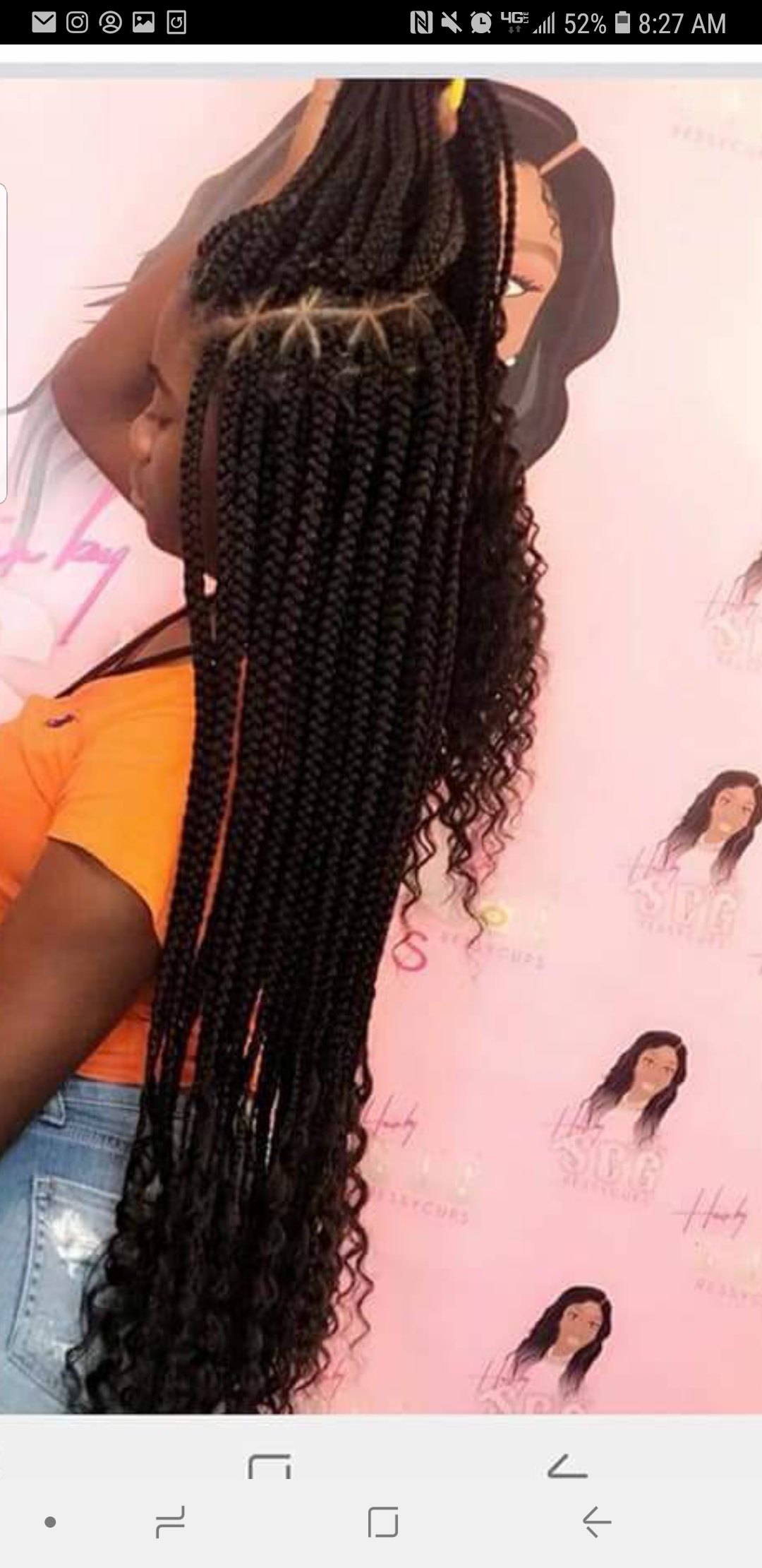 Small Waist Goddess Box Braids