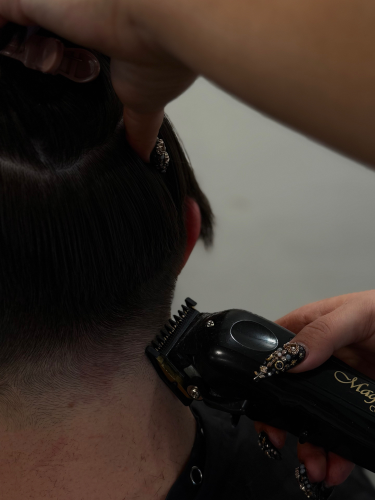 Mens Haircut at touchbyaubree in Fulllerton, CA