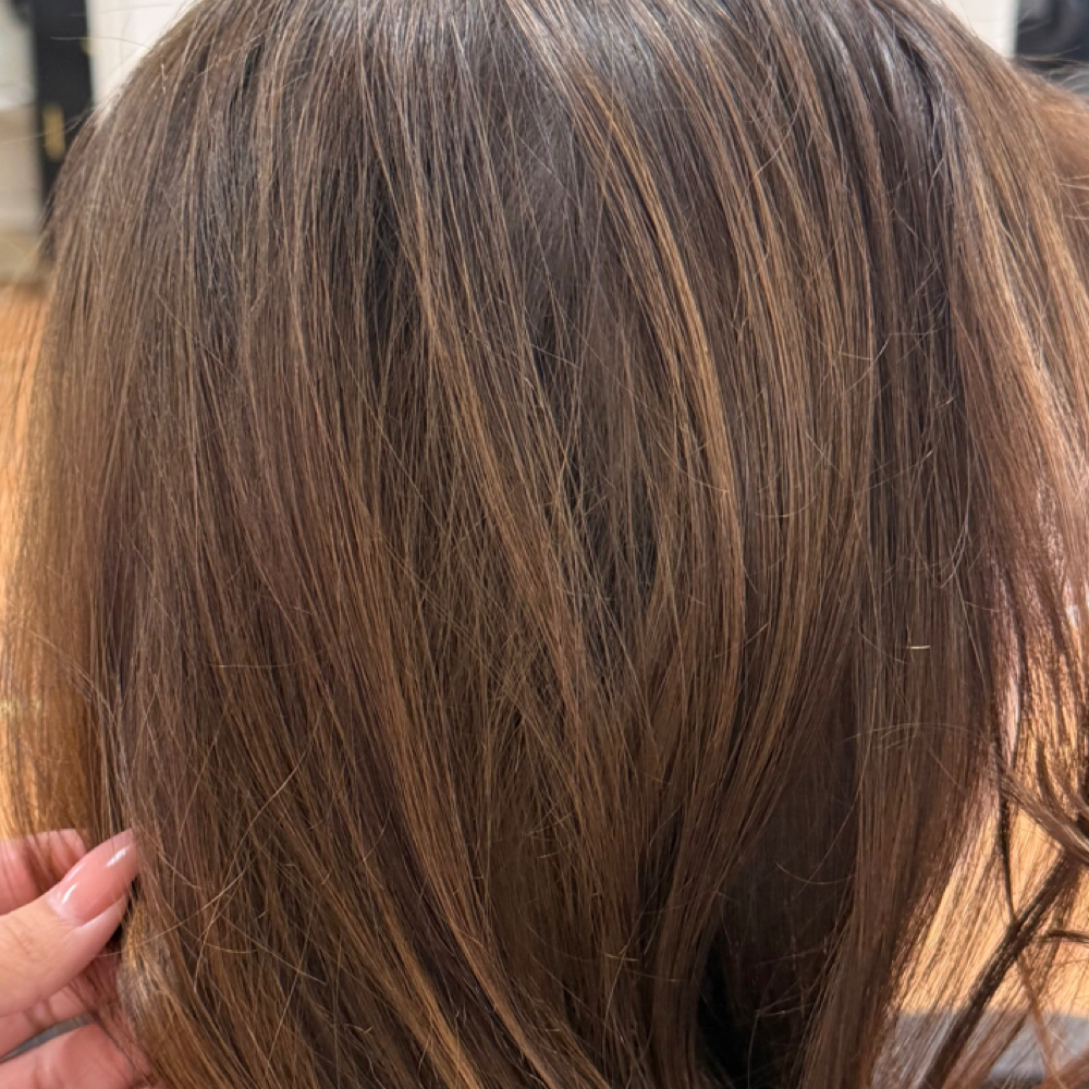Color Correction at KI SALON in Fresno, CA