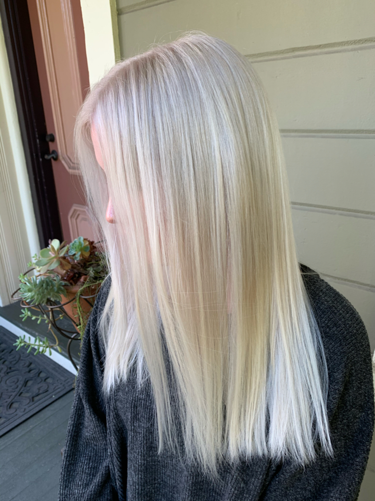 Custom Full Bleach Out at Gabriela Rude in Roseville, CA